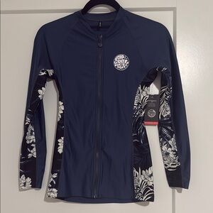 Rip Curl Zip up Rash Guard